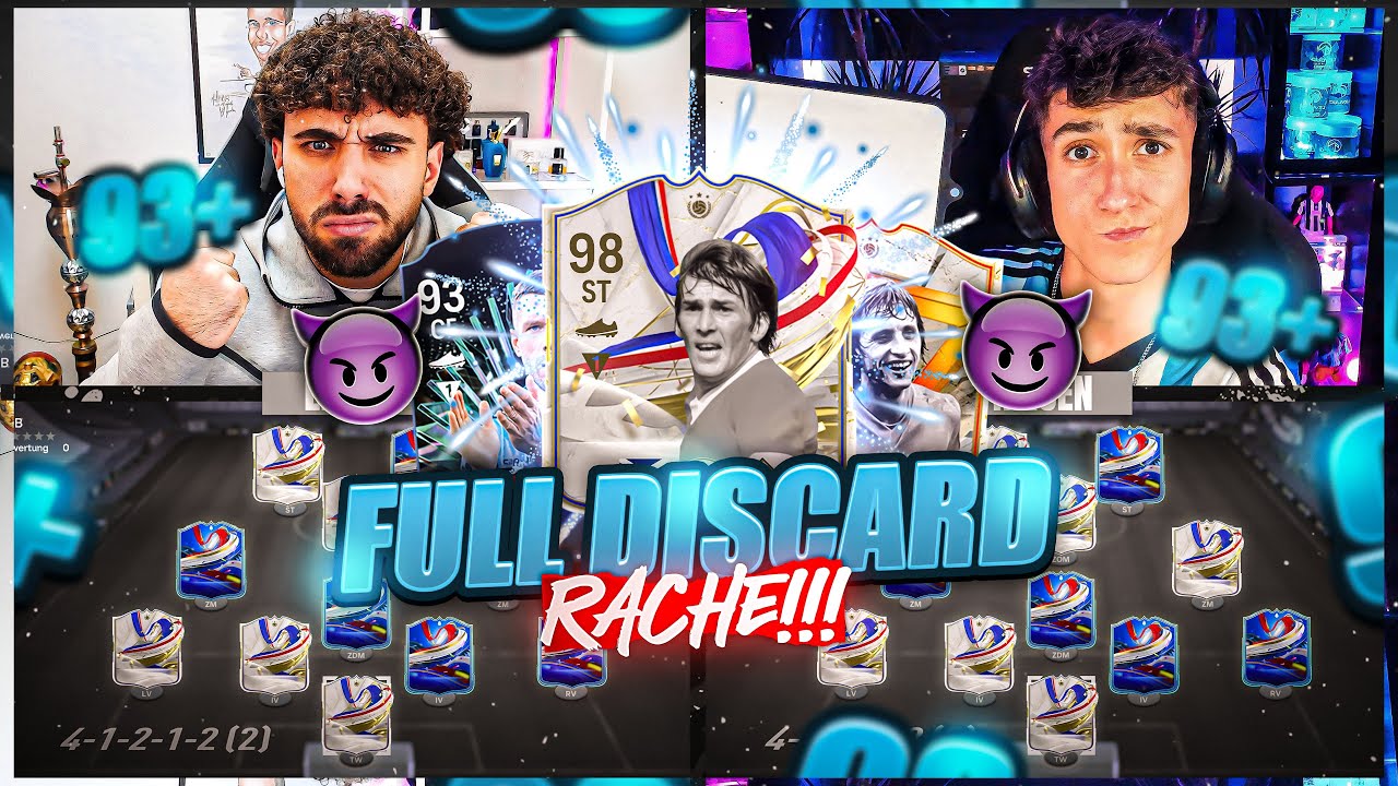 ICH WILL RACHE!!😡😱 93+ RATING FULL TEAM DISCARD SBB🔥🔥