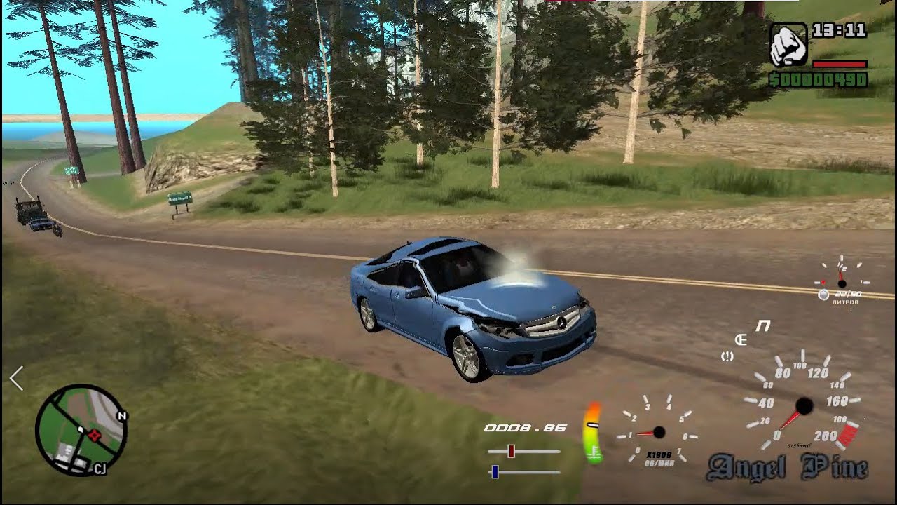 💥 Realistic Car Damage in GTA San Andreas! | Vehicle Deform Mod Showcase