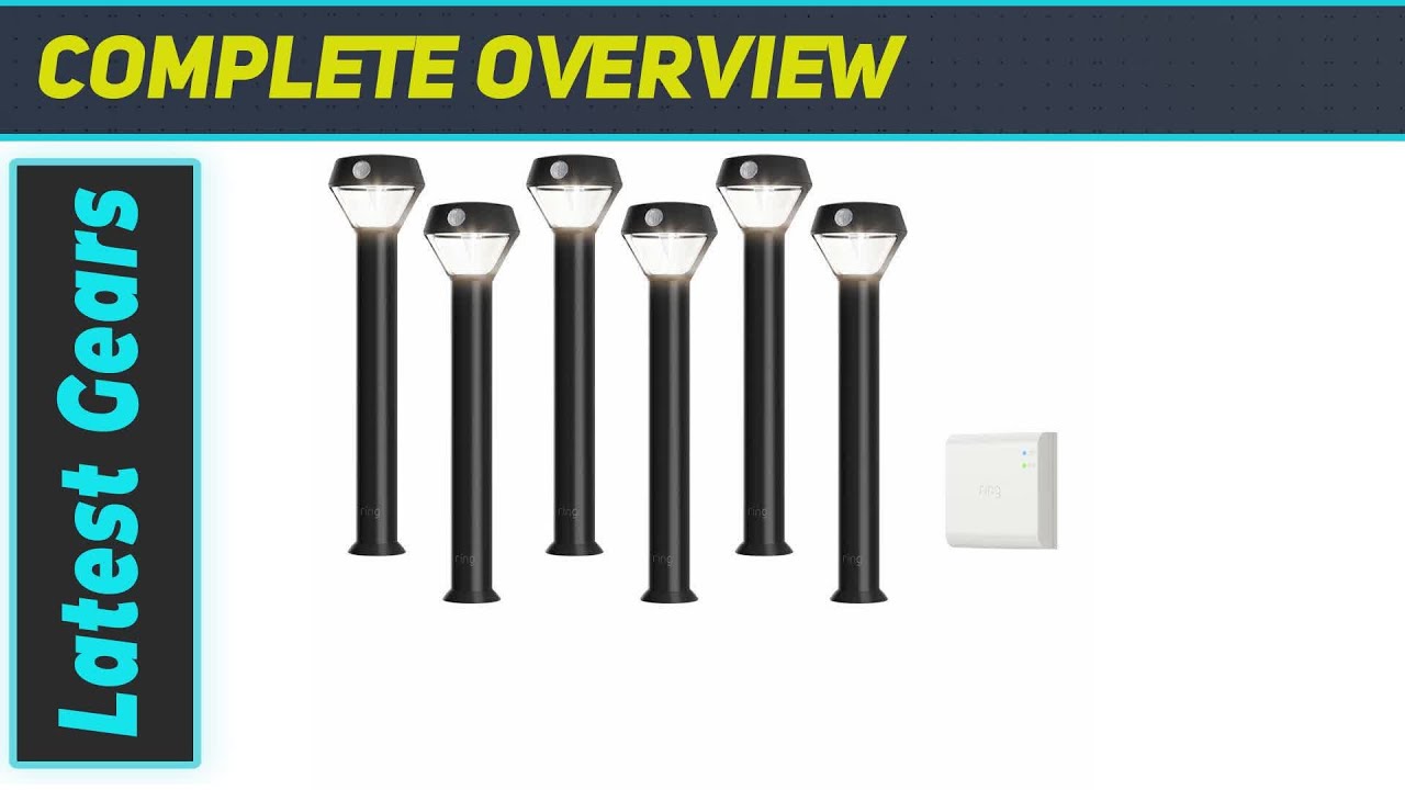 Ring Solar Pathlight 6-Pack Review with Ring Bridge - Ultimate Outdoor Security Lighting!