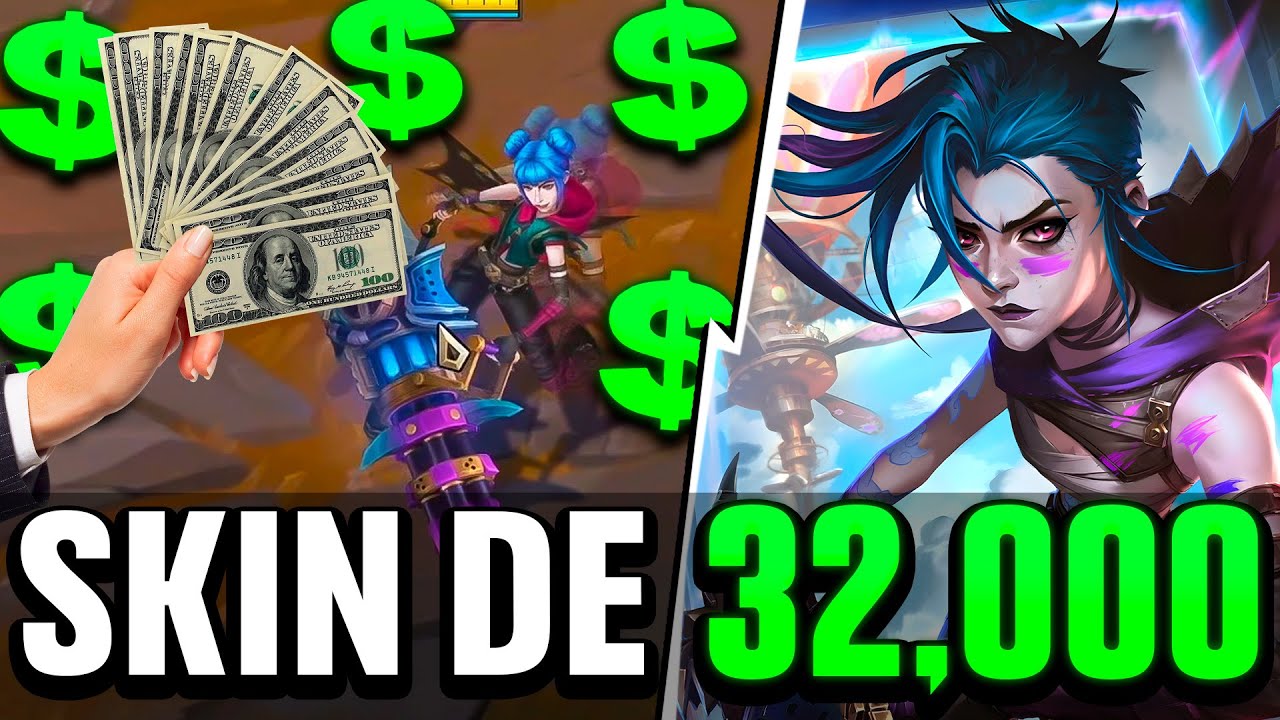 🤑JUEGO LA SKIN MAS CARA DE LA HISTORIA | Jinx Arcane