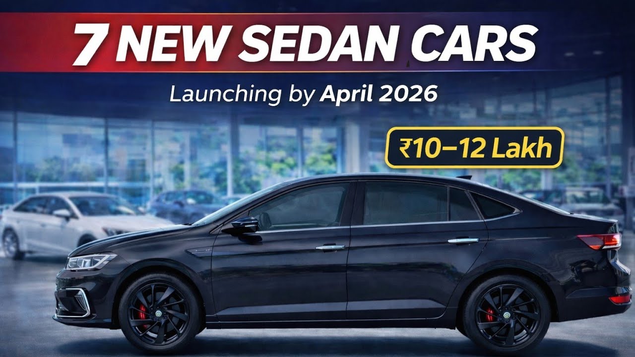 7 New Upcoming Sedan Cars lonch in 2026 India | Best Cars Under  10 - 12 Lakh