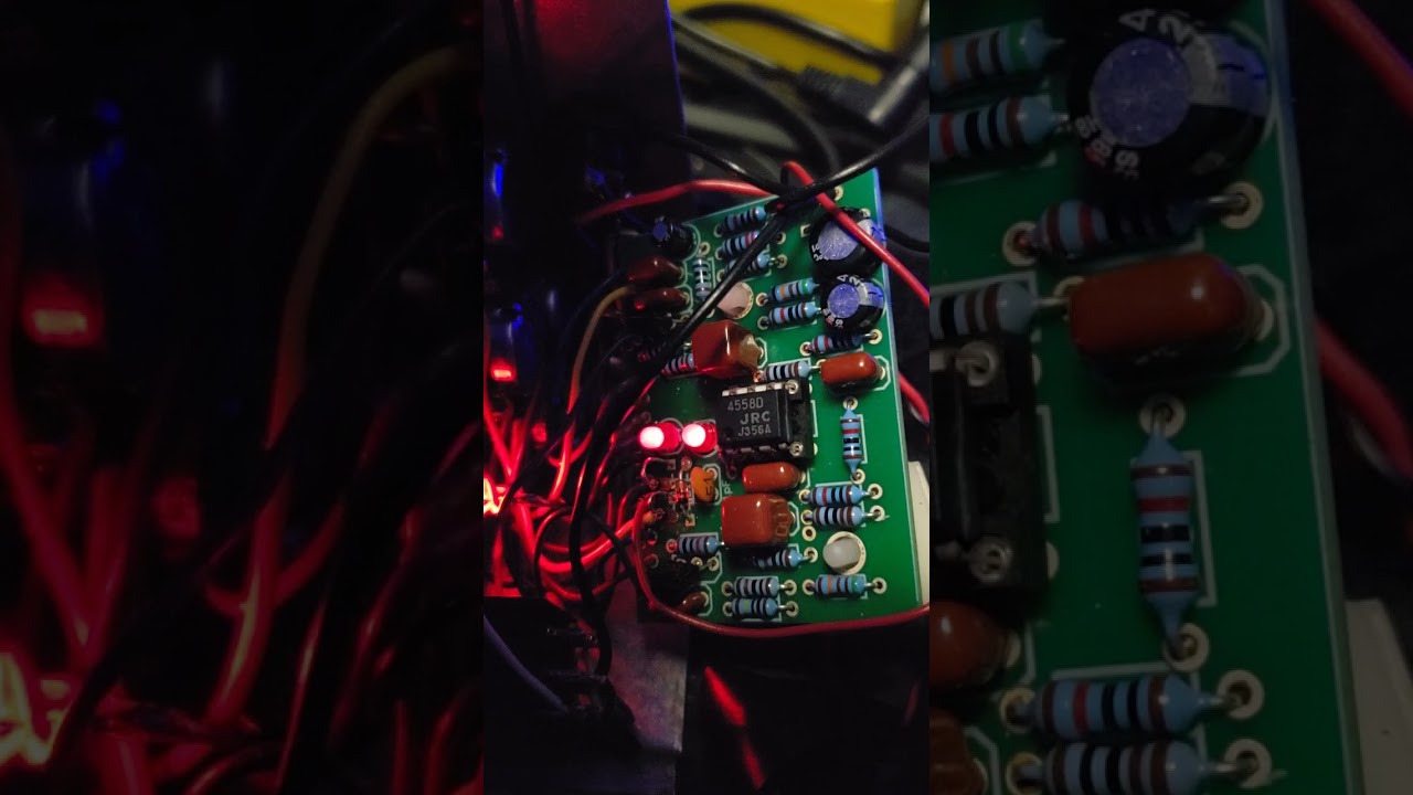 LED Clipping - Visual From Inside Custom Tube Screamer