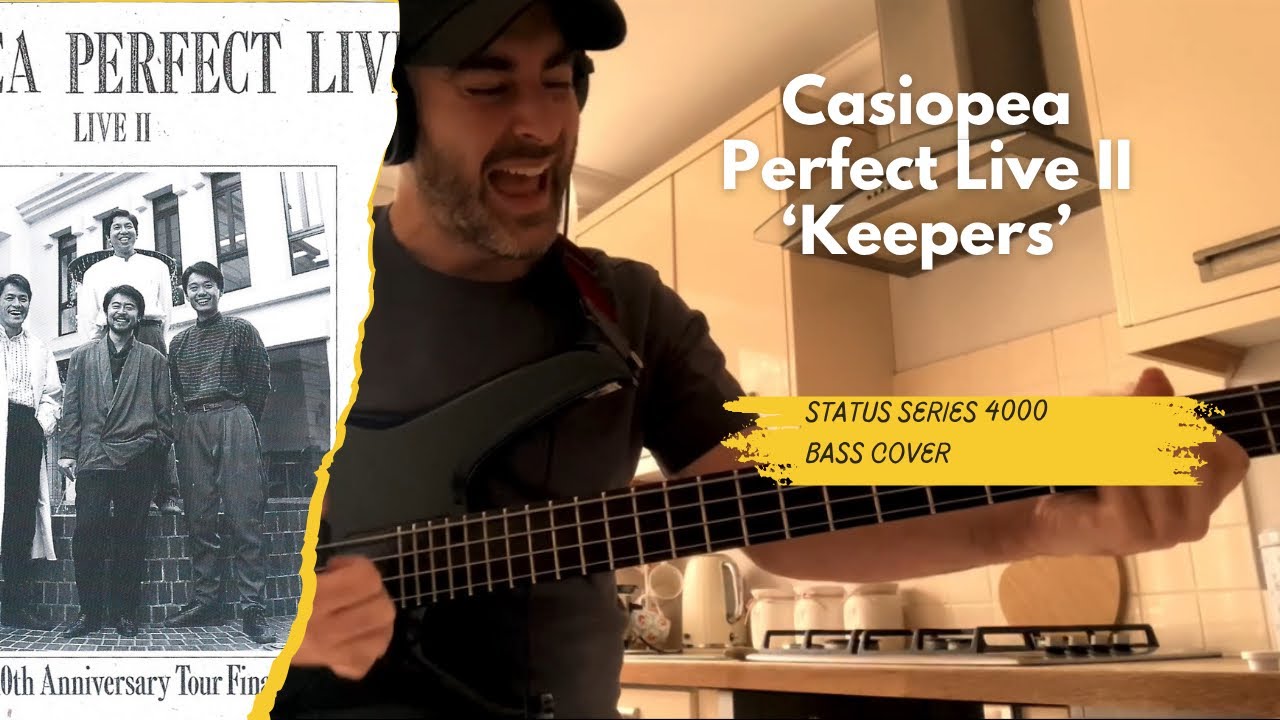 Casiopea - Keepers - Perfect Live 2 - Bass cover