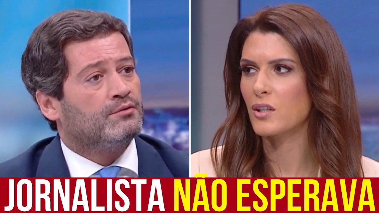André Ventura diz TUDO em direto — jornalista não esperava por isto