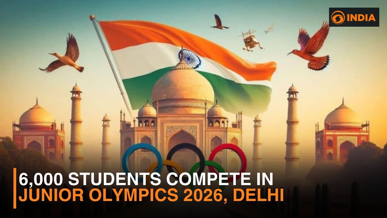 Junior Olympics 2026 Kicks Off in Delhi with 6,000 Students