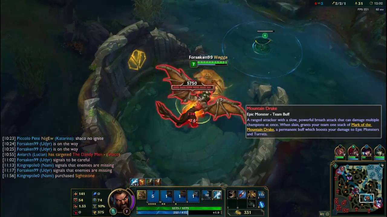 How to split push carry with udyr