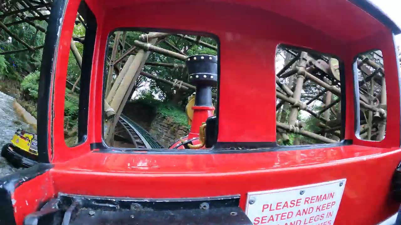 Onride: 'Runaway mine train' 🎢 4K/POV 2025 - Alton towers