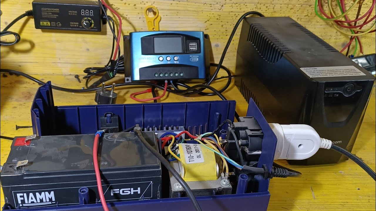 88 VIDEO GRUPPO DI CONTINUITÀ USARLO COME INVERTER