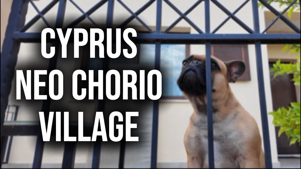 Cyprus Neo Chorio Village Walking Tour 4K 60FPS