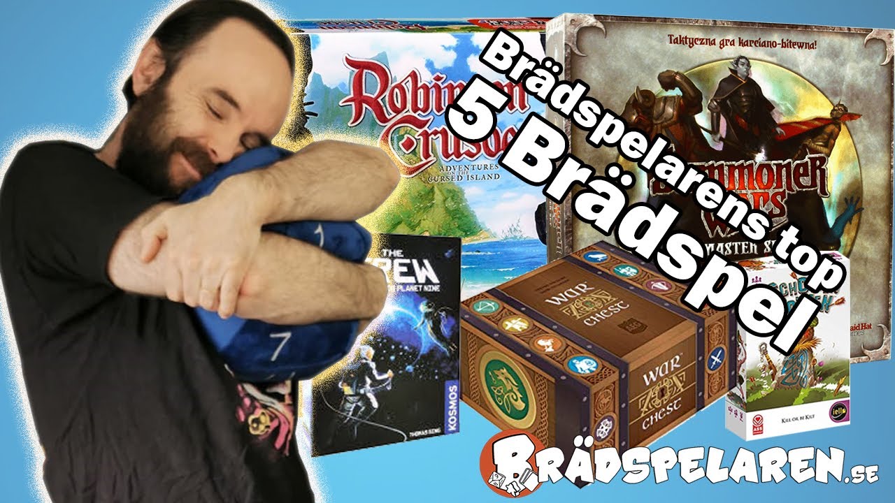 Br&auml;dspelarens top 5 Br&auml;dspel