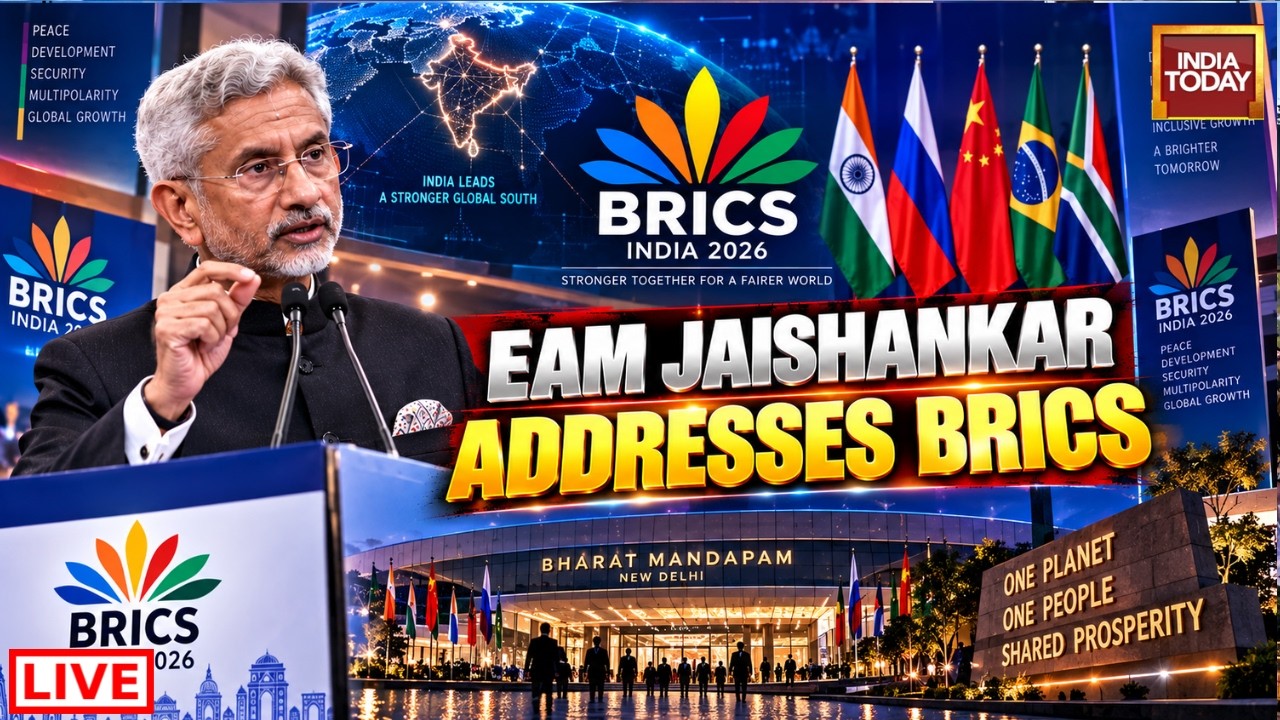S. Jaishankar At BRICS Business Forum | EAM S. Jaishankar's BRICS Speech | BRICS Summit LIVE