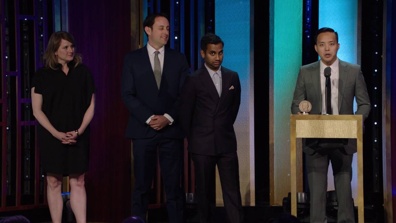 Aziz Ansari & Alan Yang - Master of None - 2015 Peabody Award Acceptance Speech