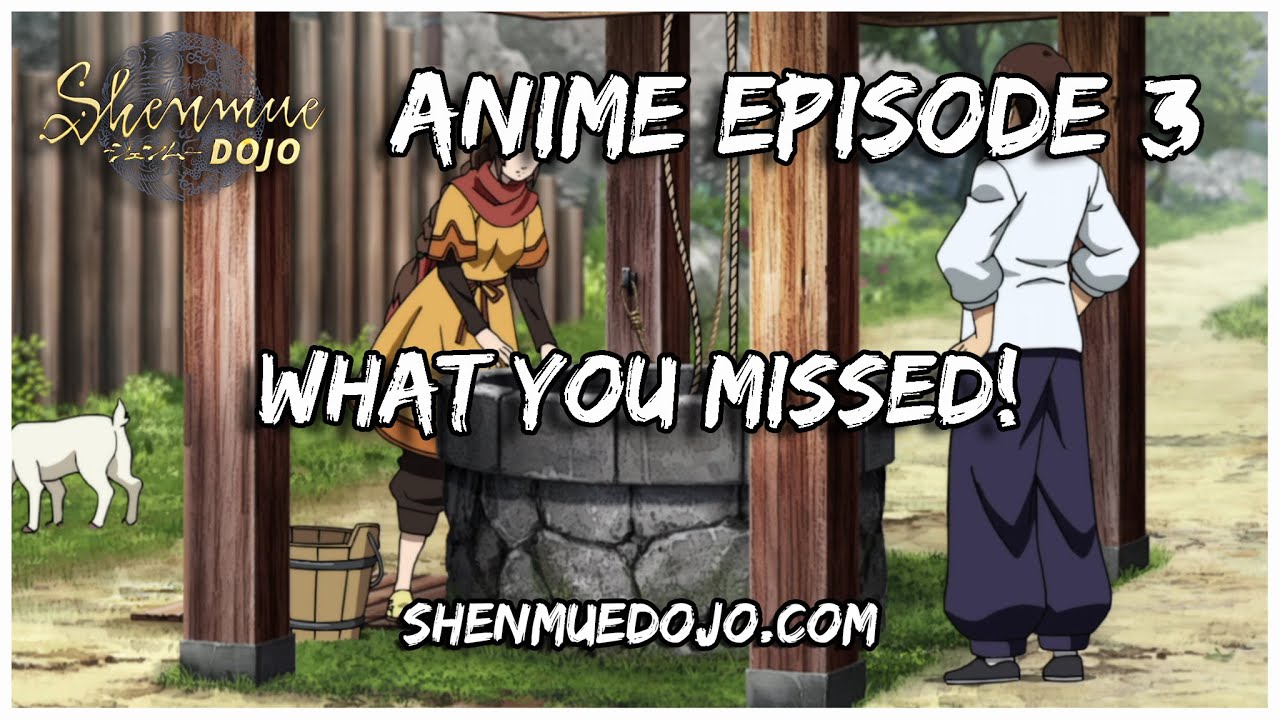 WHAT YOU MISSED from Shenmue The Animation Episode 3