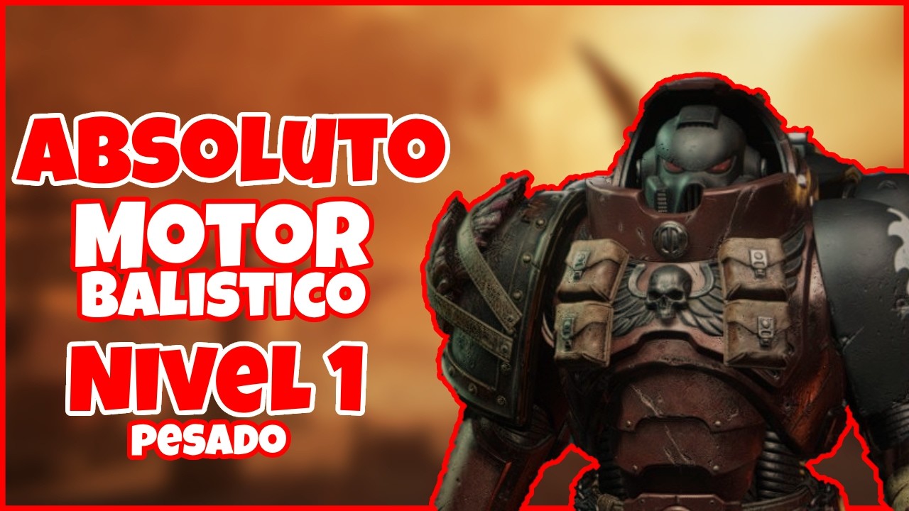 Space Marine 2 - Motro Balistico Gameplay en Absoluto siendo nivel 1