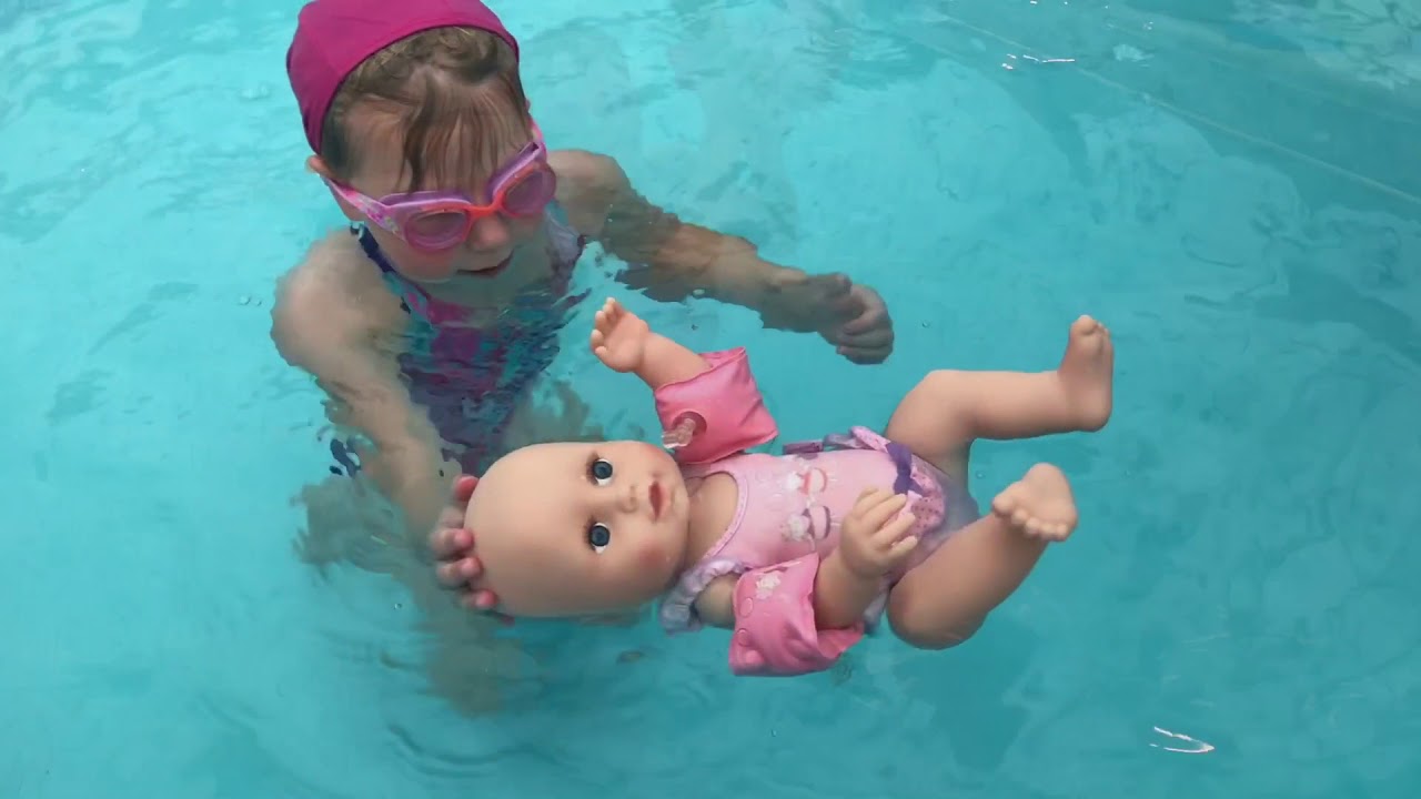 Baby Annabell Learns to Swim