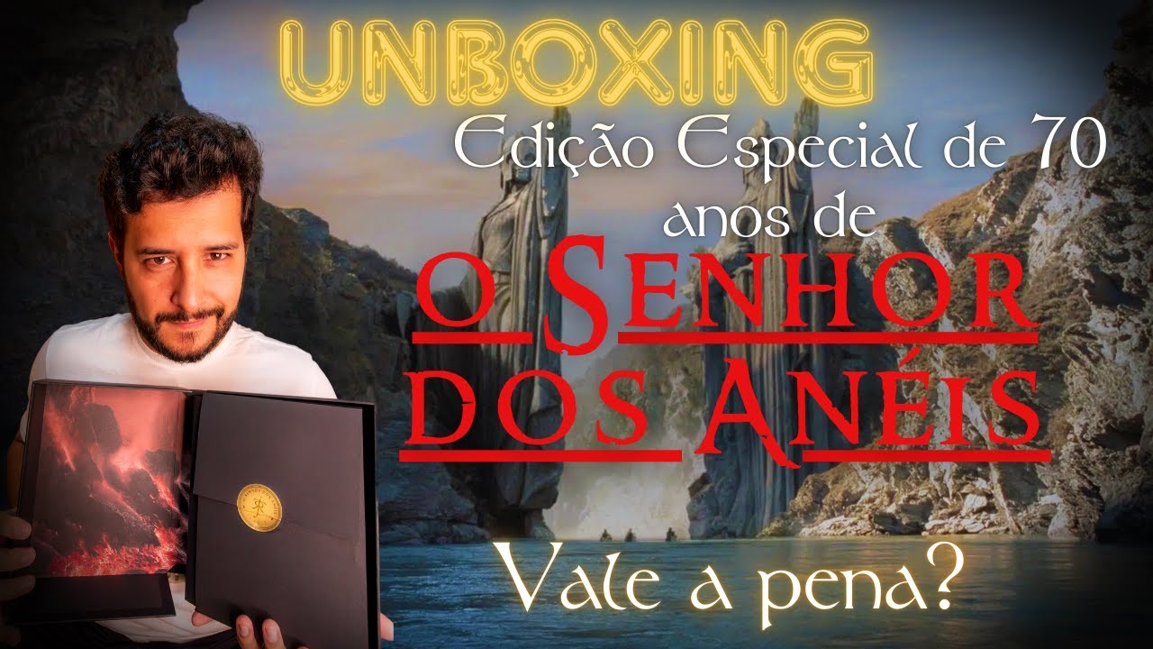 70 anos de Senhor dos Anéis - Edição exclusiva e limitada da Harper Collins! Épica, mas vale a pena?