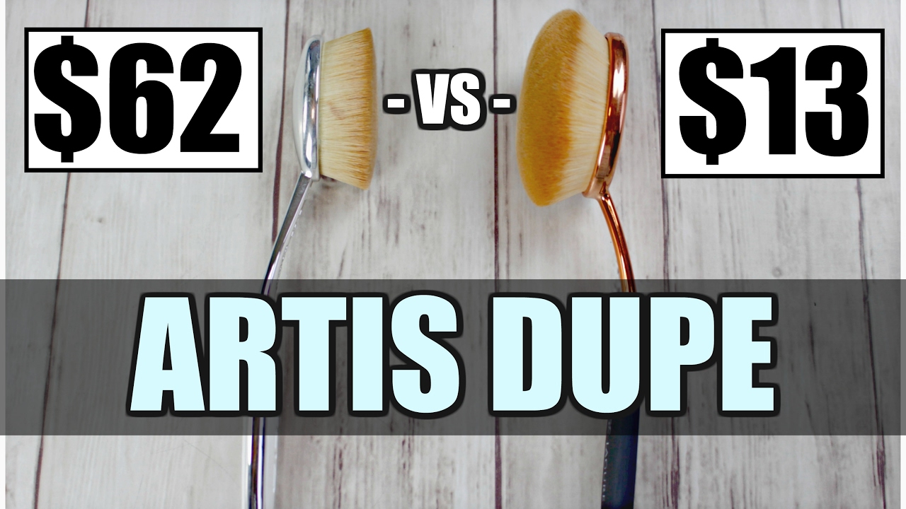 $13 DUPE for $62 Artis Oval 7 Foundation Brush on AMAZON