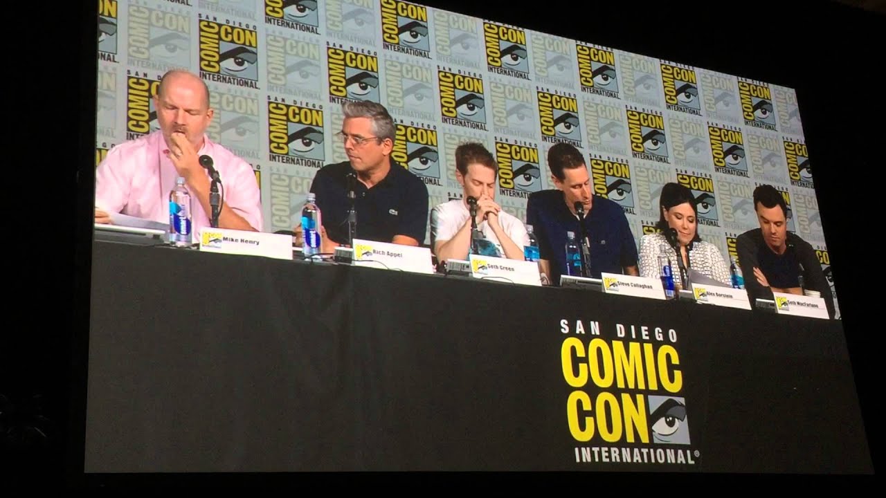 Family Guy table reading at Comic-Con 2015