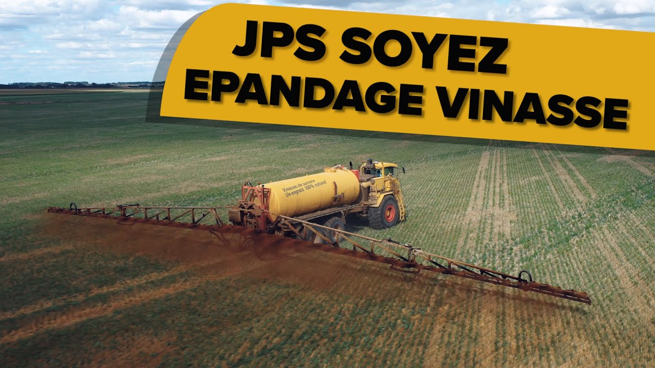 JPS Soyez - Épandage Vinasse / Spreading Vinasse 36 mètres !