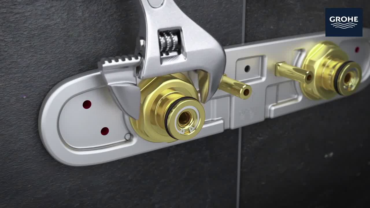 26250 GROHE Rainshower SmartControl: монтаж