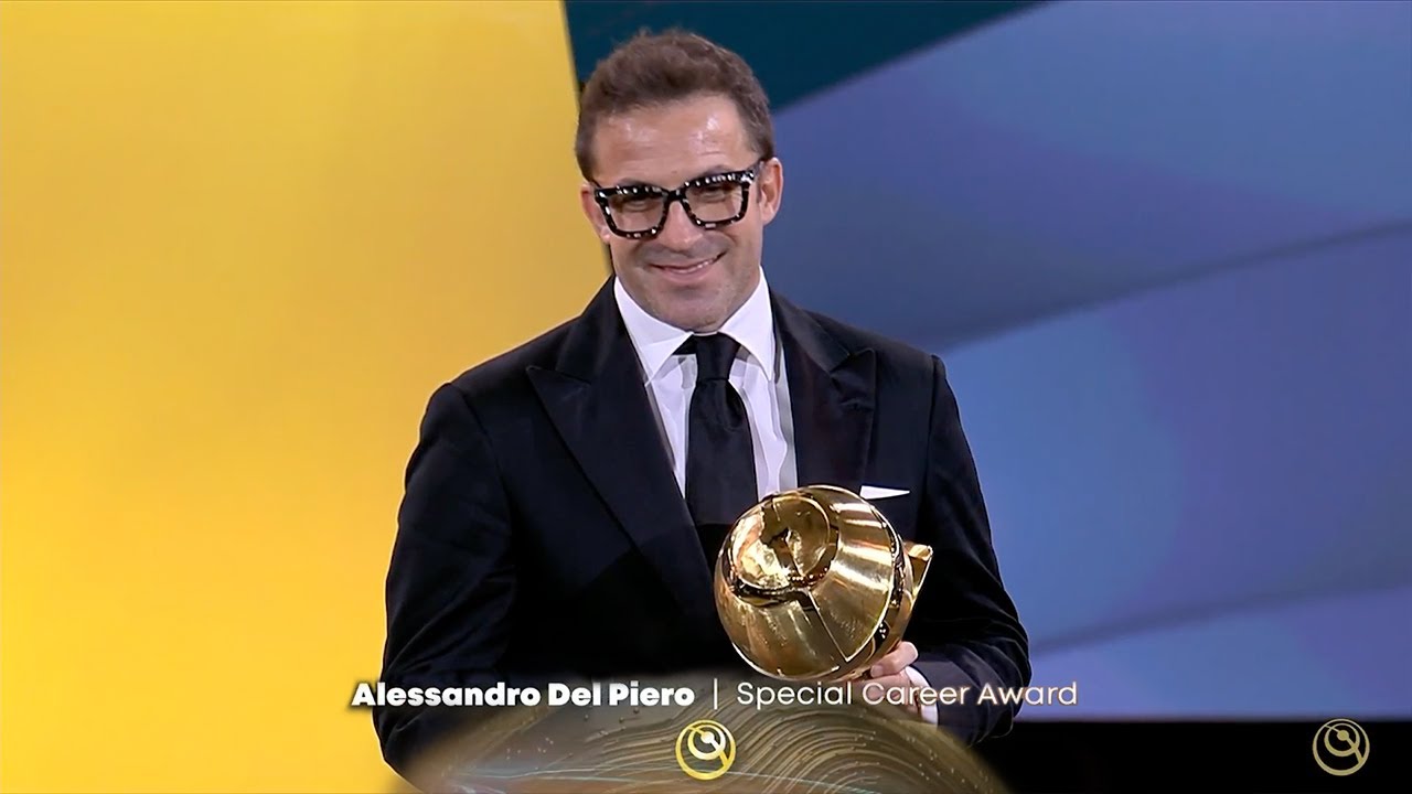 🏆 ALESSANDRO DEL PIERO 🇮🇹 | SPECIAL CAREER AWARD! ✨
