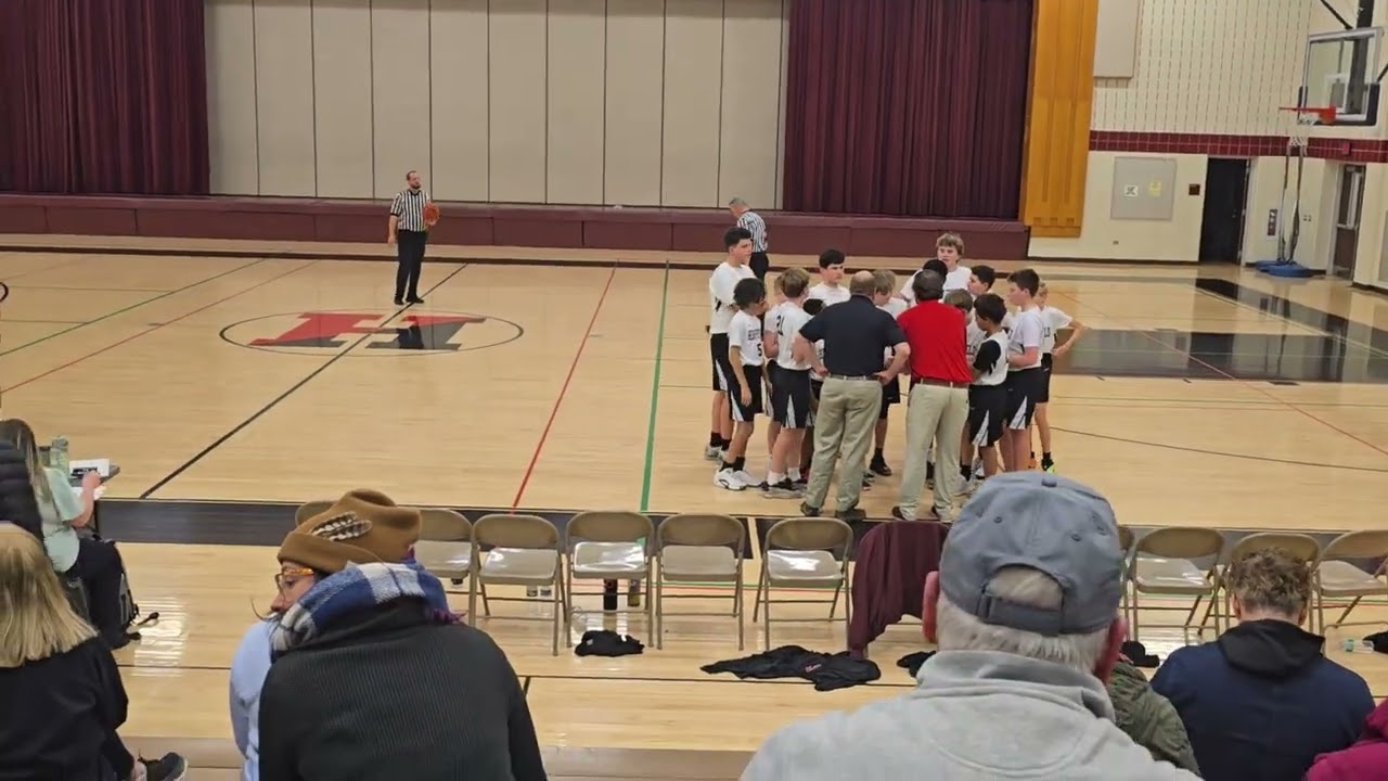 Hempfield versus Conestoga valley seventh grade basketball