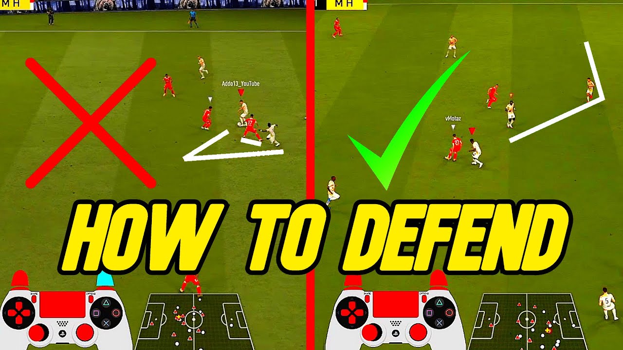 Как лучше всего защищаться в FIFA 21: обучающее видео! *Избегайте этих ошибок*