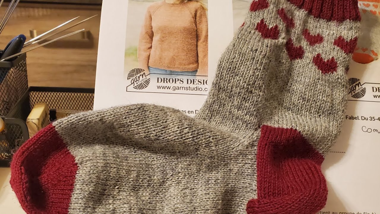 Février 2K26 - Mon premier jacquard chaussettes ! 
