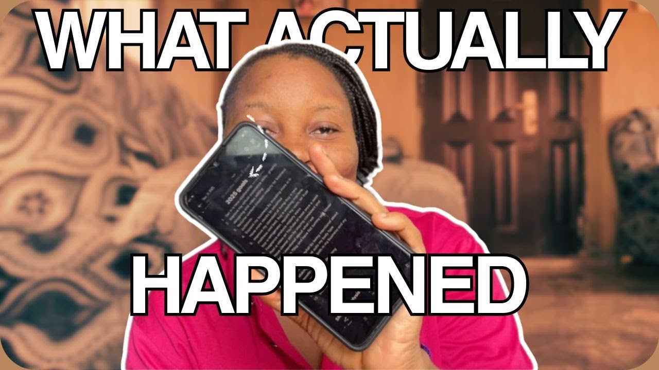 My 2025 recap: goals, growth & the real story | Just Rayo