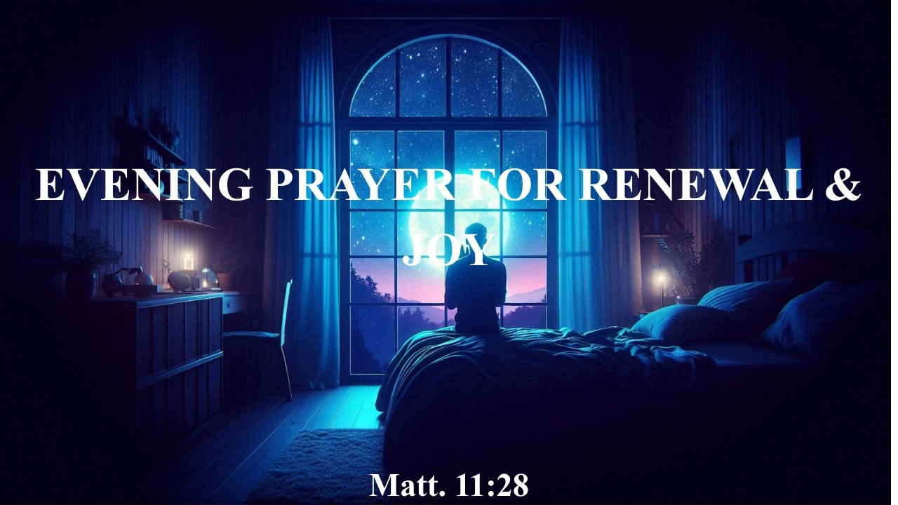 Enter Your Weekend With Calm & Confidence | Evening Prayer