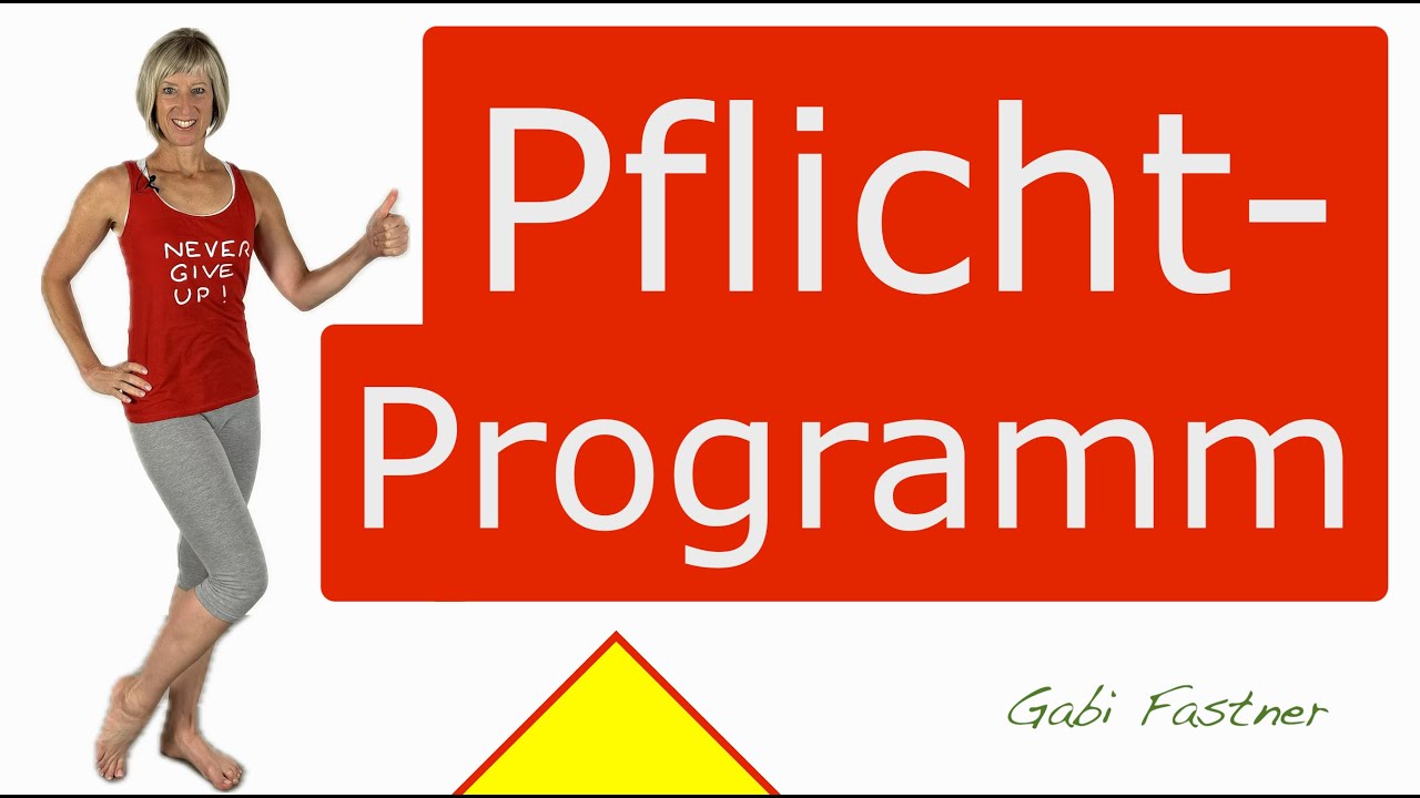 🔺 20 min. Pflichtprogramm | Übungen für ein aktives und bewegtes Leben, ohne Geräte, im Stehen