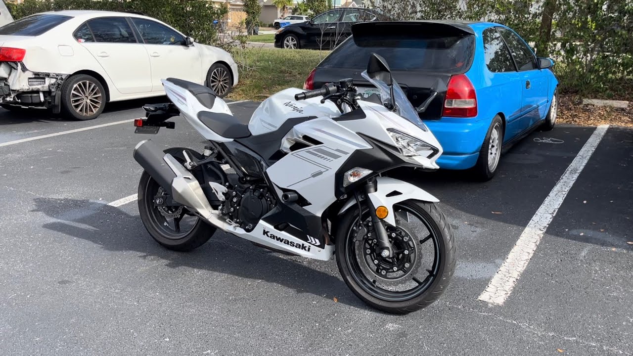 My new 2023 Kawasaki Ninja 400