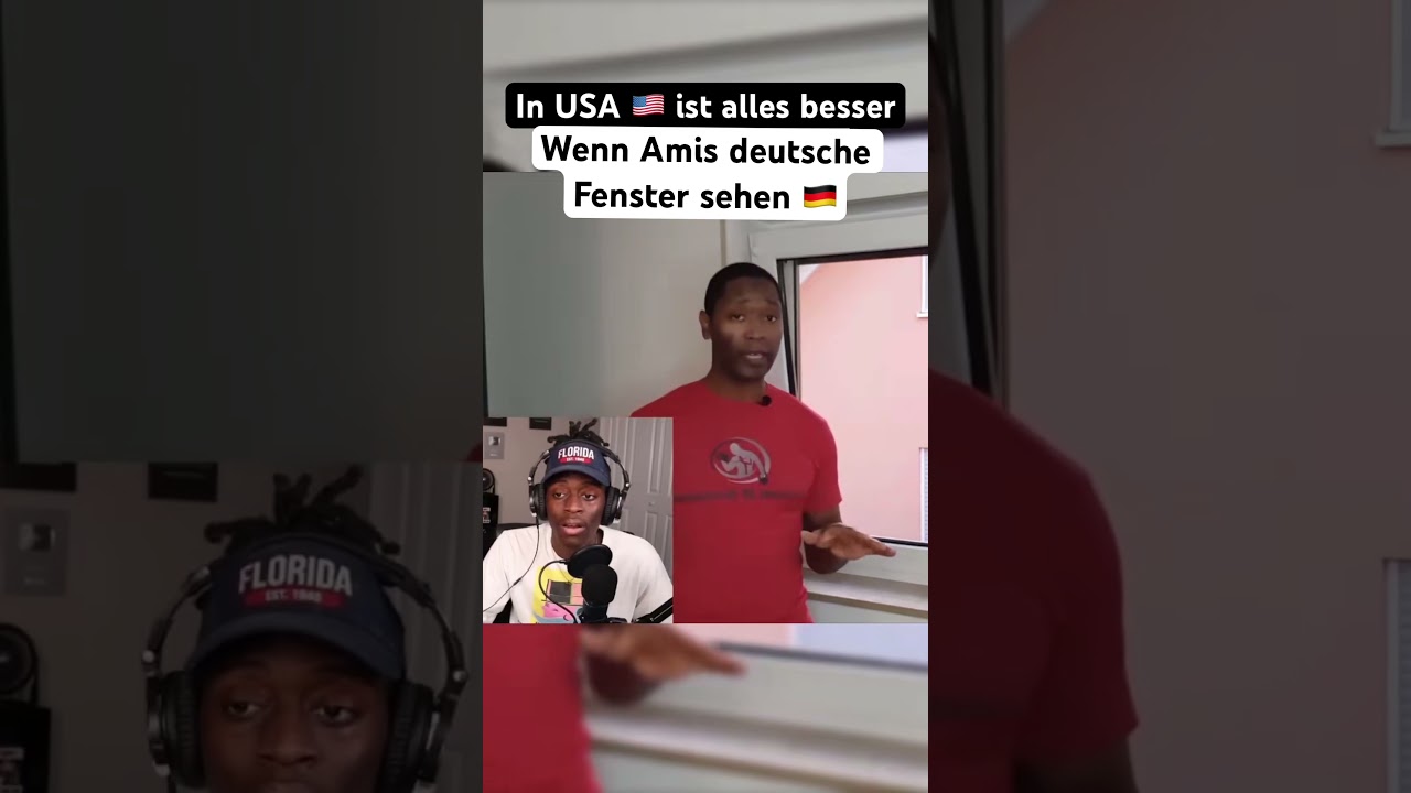 Americans 🇺🇸 reagieren auf deutsche 🇩🇪 Fenster