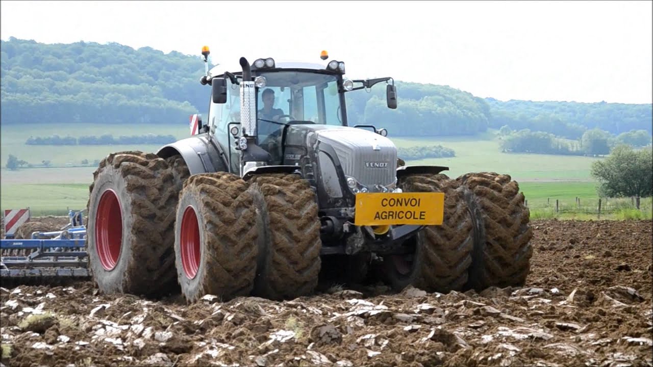 Fendt 939 Vario Black Beauty - Pr&eacute;parations des Terres
