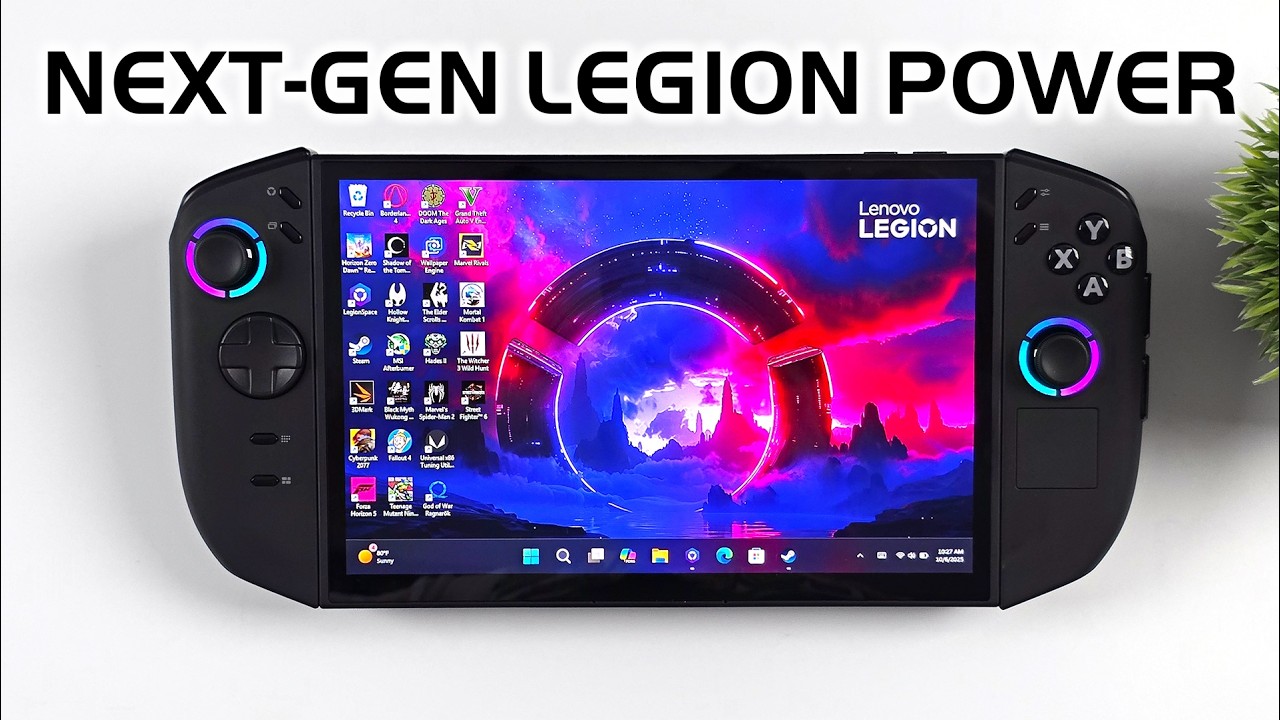 Обзор Legion Go 2! Лучший карманный OLED-телевизор?