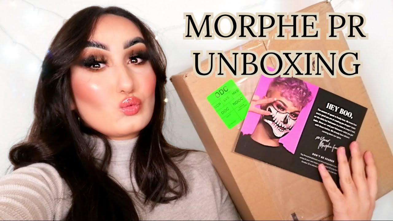 MORPHE PR UNBOXING | HOW I GOT ON GLAMFAM?