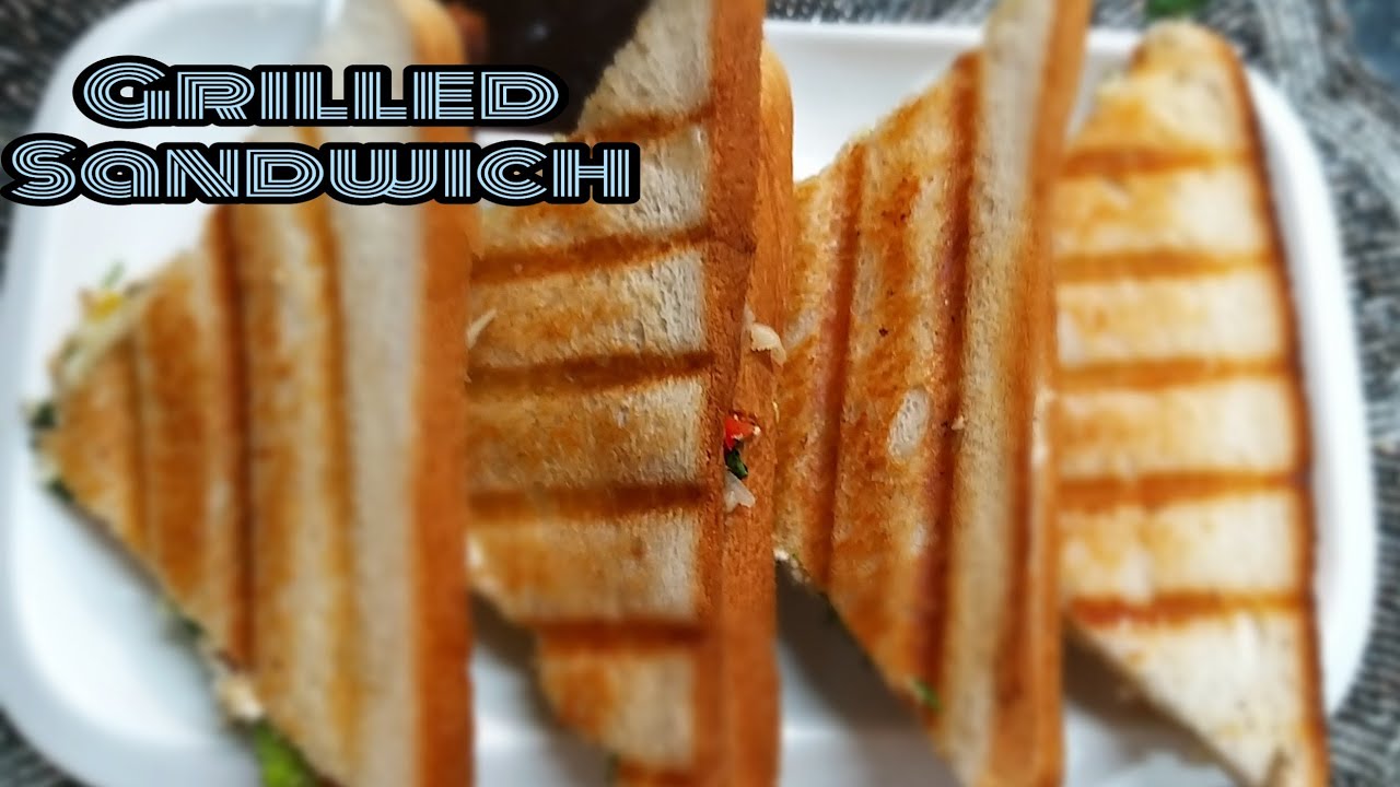 Veg Grilled Sandwich | Healthy | Colorful¦nutritious value full better than anywhere
