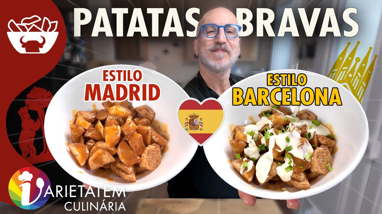 🌶️ 🇪🇸 Patatas Bravas Autênticas  | Madrid vs Barcelona (Sua Nova Receita Favorita)