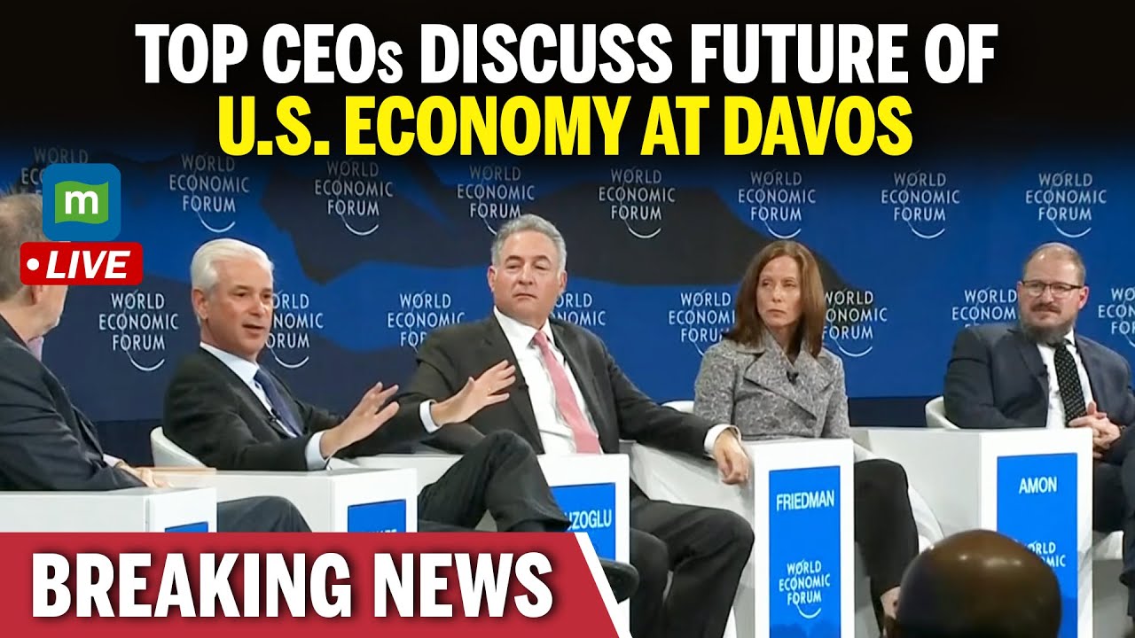 🔴 LIVE: Business Leaders Discuss U.S. Economy at Davos | World Economic Forum | N18G