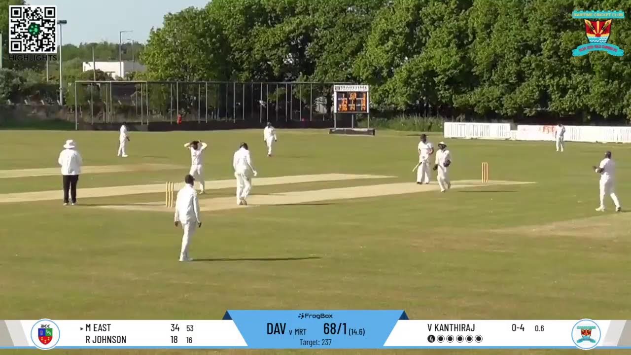 Maritime CC 1st XI v Davenham CC 1st XI