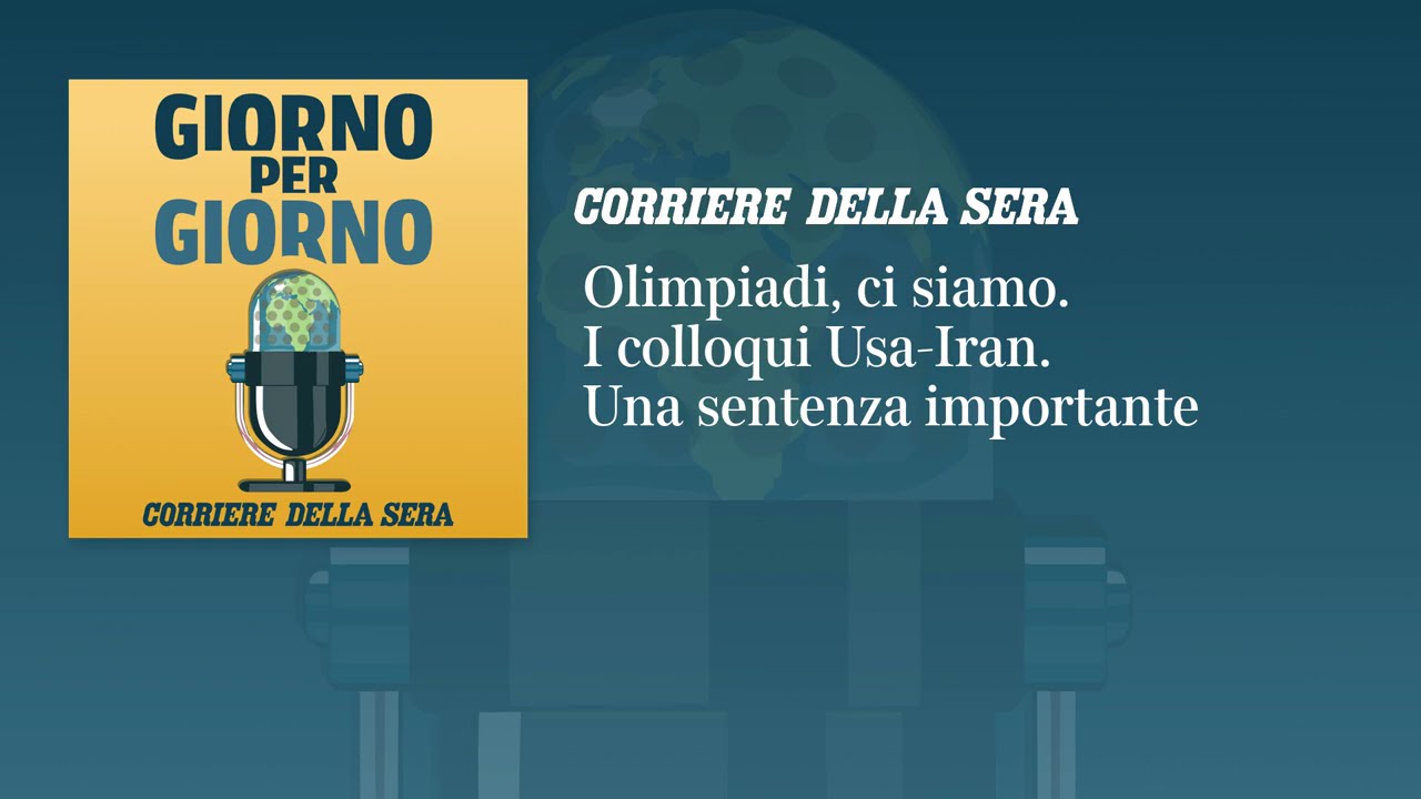 Olimpiadi, ci siamo. I colloqui Usa-Iran. Una sentenza importante | GxG 2026 Ep.26