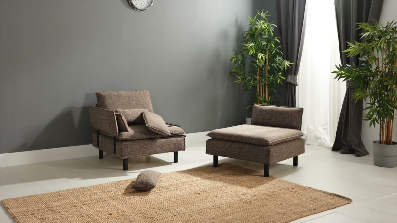 Canap&eacute; Modulable Pratixofa: Le Sofa R&eacute;volutionnaire Compatible avec Lit Escamotable Pratix