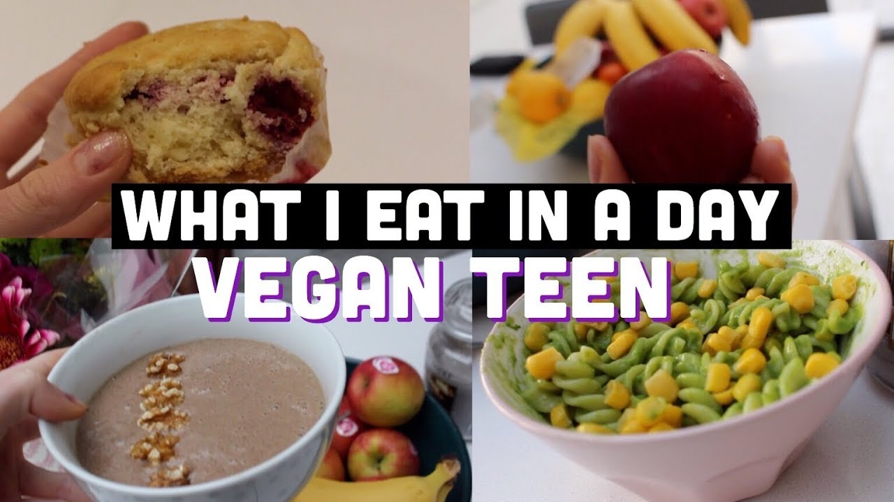 REALISTIC WHAT VEGAN KIDS EAT IN A DAY (15 year old) EASY AND QUICK // KES ELLIE