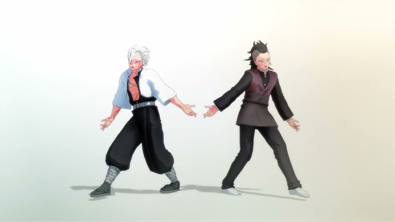 【鬼滅のMMD】ザムザ/モデル配布【不死川兄弟】