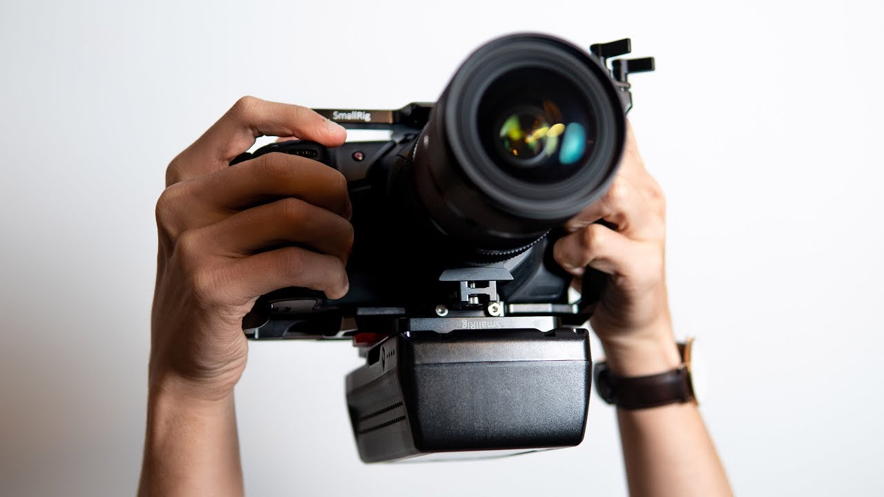 Smallest BMPCC 4K/6K Rig // Handheld Setup