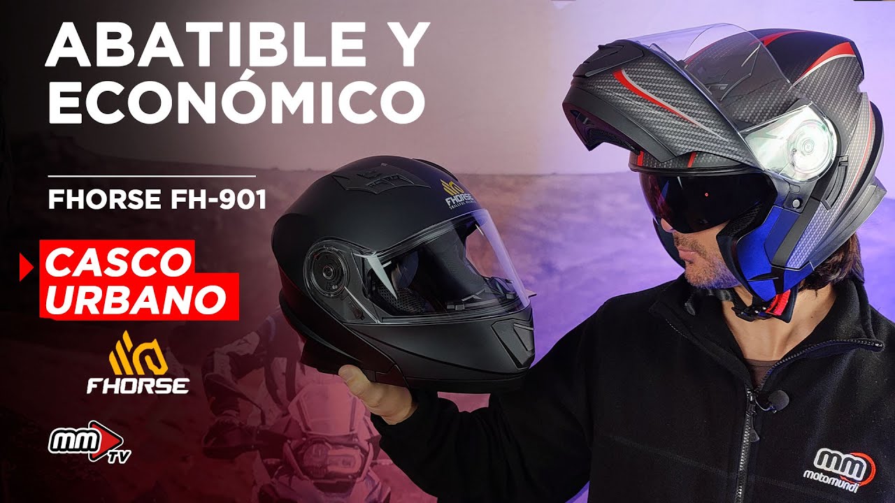 Casco abatible uso urbano con varios extra Fhorse JH-901 | Review