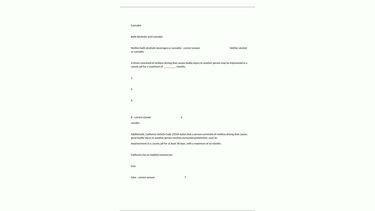 Best Online Traffic School Exam Guide With Complete Answers24
