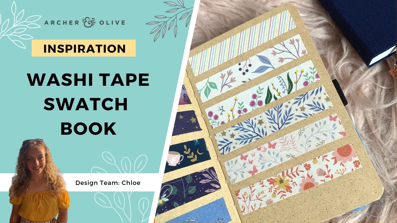 How To Create A Washi Tape Swatch Book | Washi Tape Collection