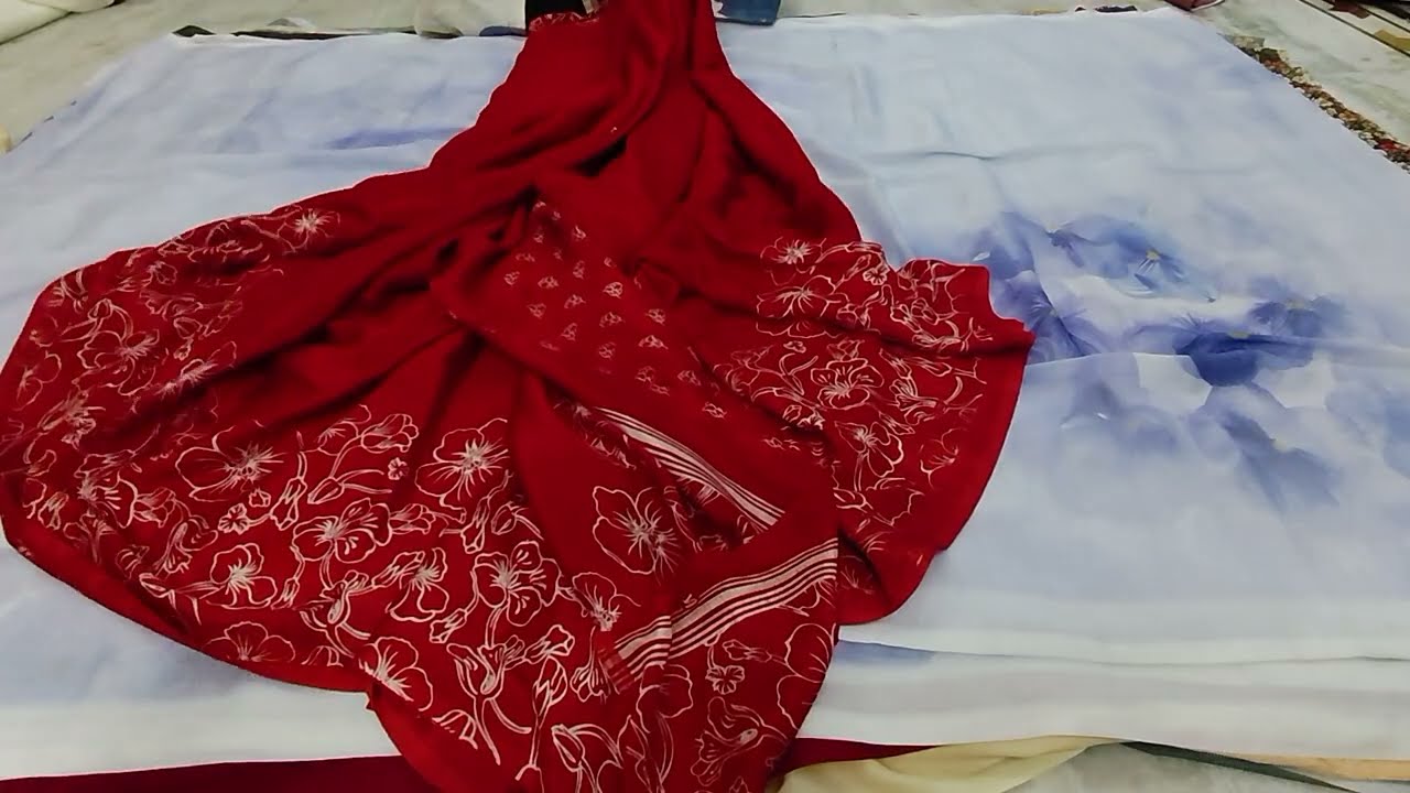 🌹💐 beautiful crape silk full sarees 👌very low price with free shipping 👉7075460800