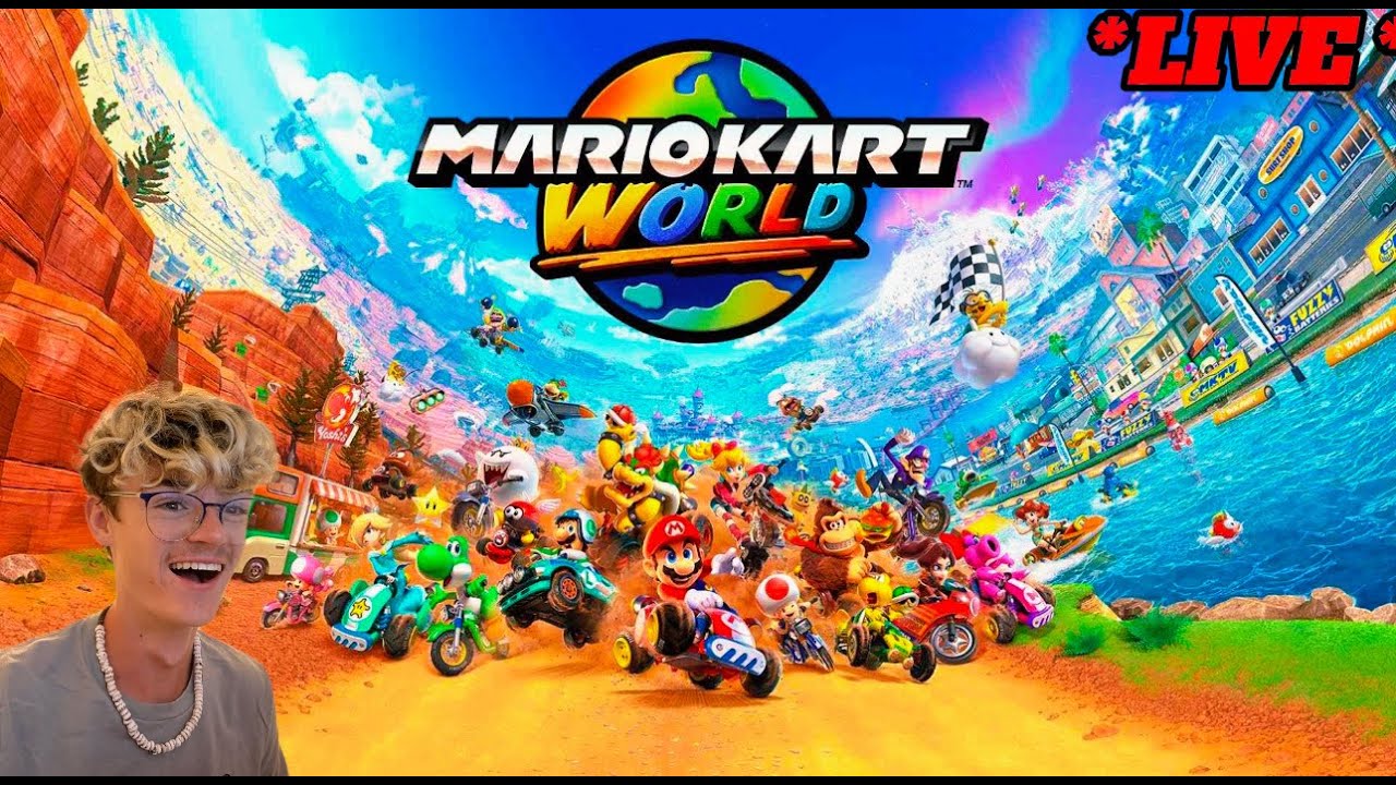 Mario Kart Friday Night Vibes! Online Worldwides! (8.2KVR)